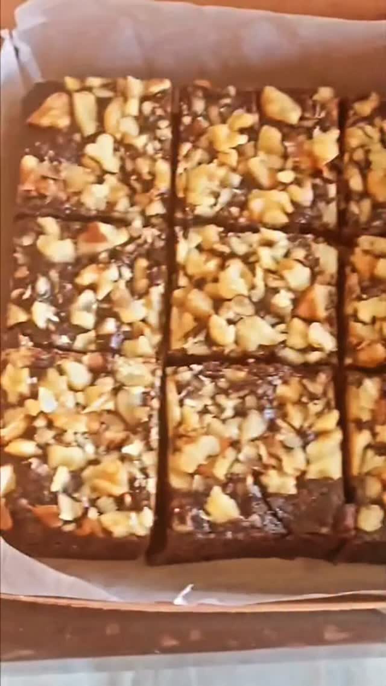 Brownies with nuts